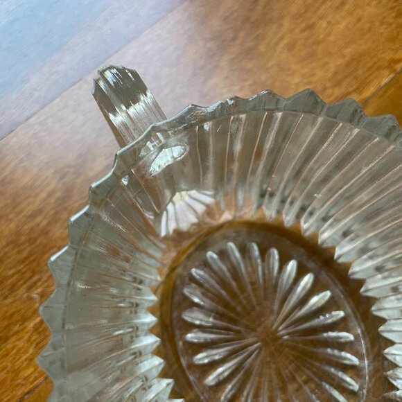 Anchor Hocking Glass Queen Mary Clear Open Sugar Bowl - Picture 6 of 6